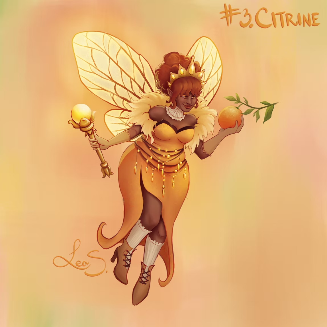 Citrine fairy