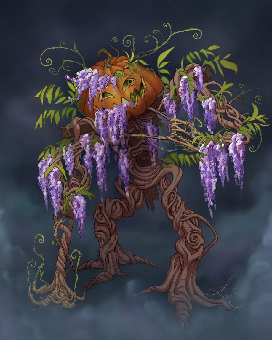 Wisteria Scarecrow