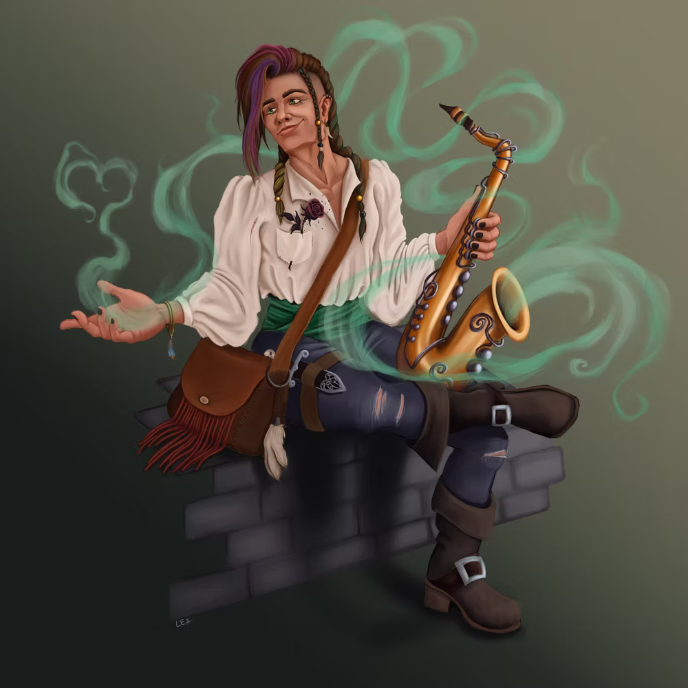 DnD human bard
