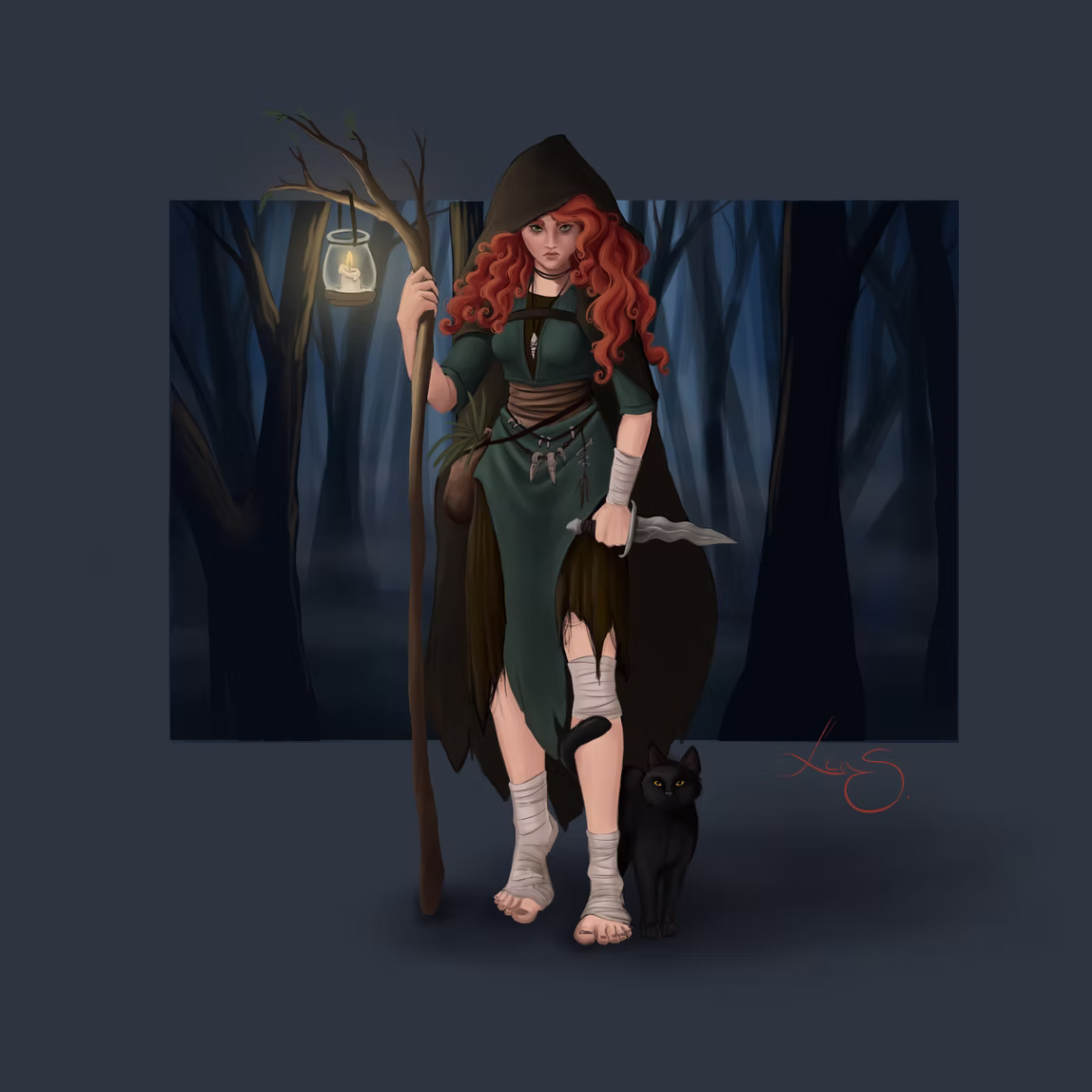 Traditional witch