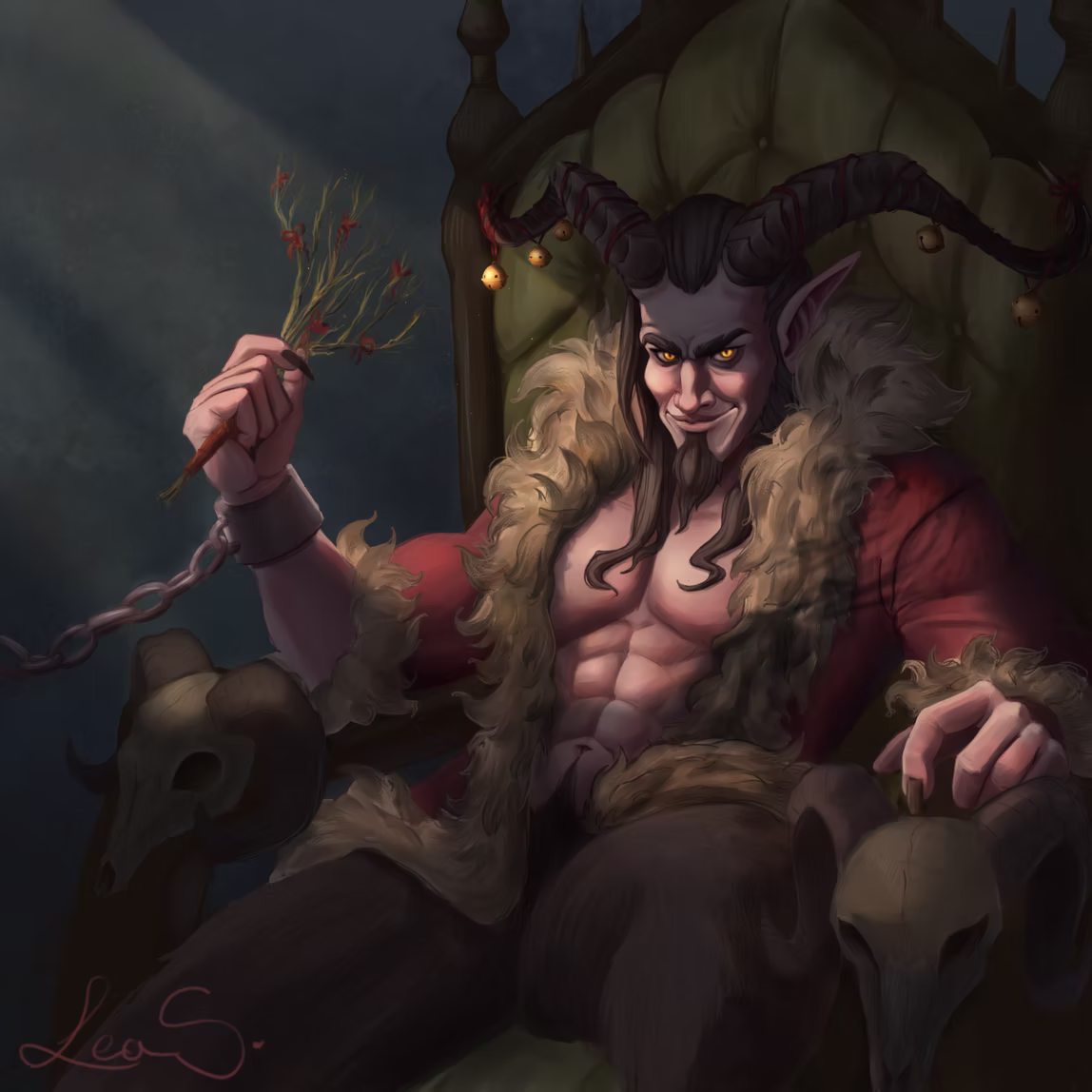 Daddy Krampus illustration